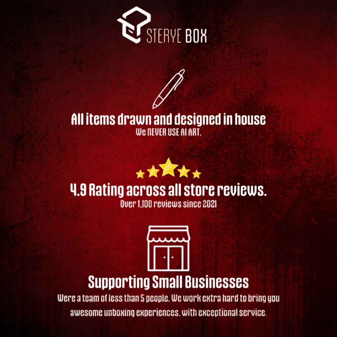 The Horror Mystery Box Sterye Mystery Boxes