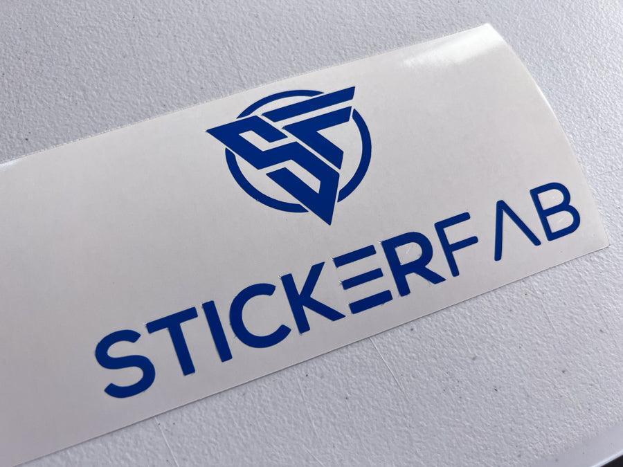 StickerFab 3x6 in Stickers (Pair) - Universal StickerFab