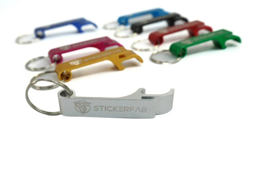 StickerFab Keychain Bottle Opener - Universal StickerFab