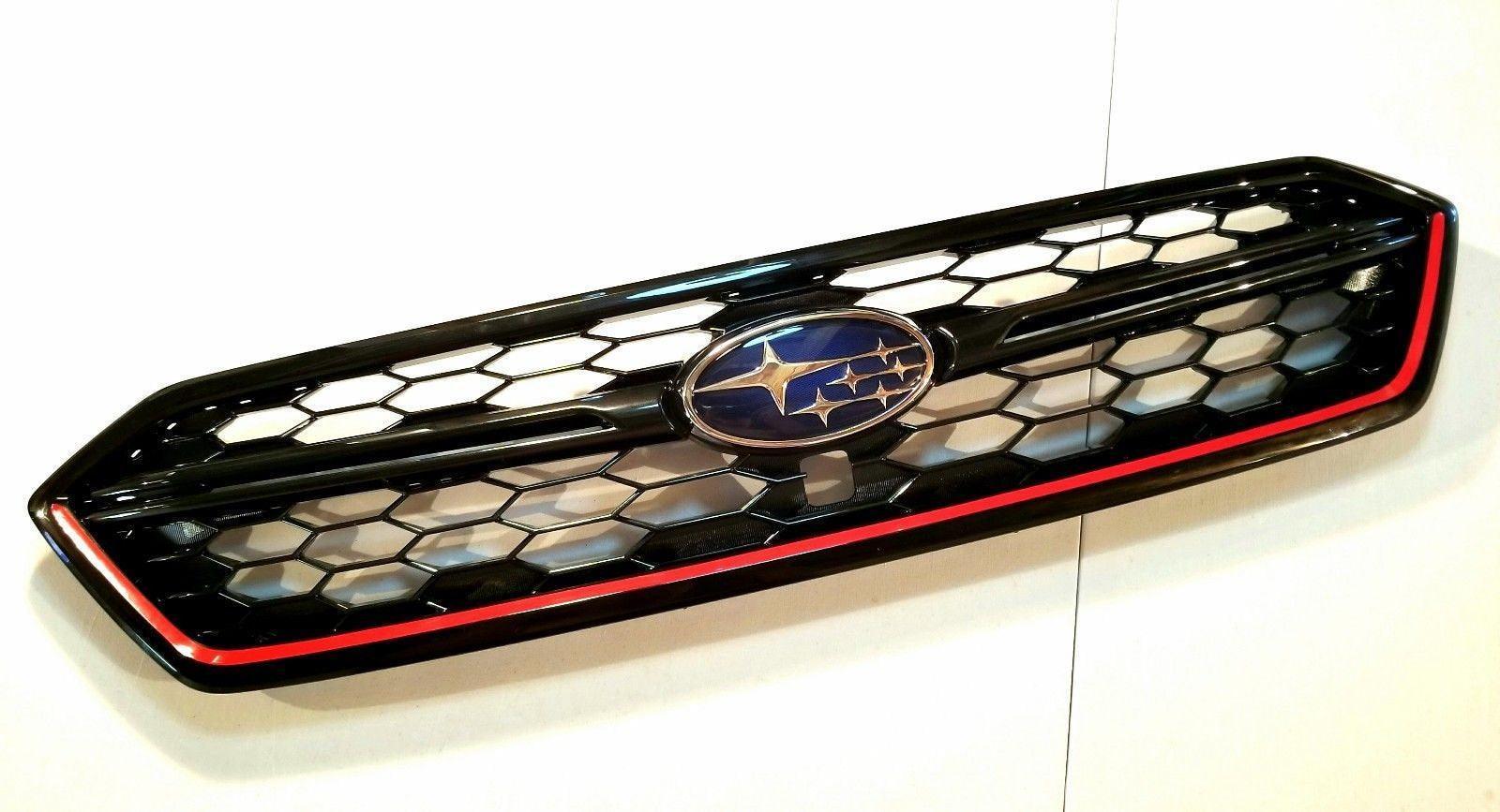 Subaru WRX STI S208 Type RA Style Grille Pinstripe - 2018-2021 WRX / STI StickerFab