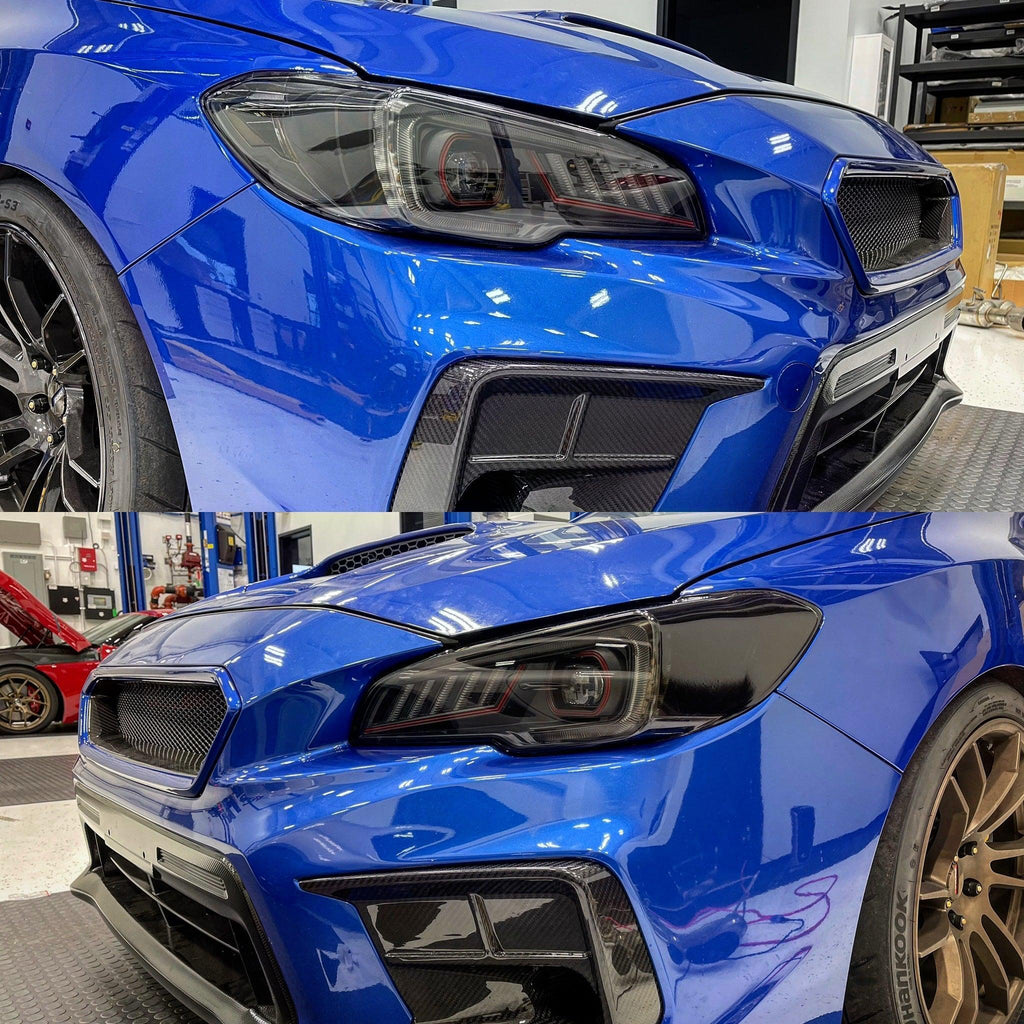 SubiSpeed Headlight Smoked Overlays - 2015-2021 WRX / STI StickerFab