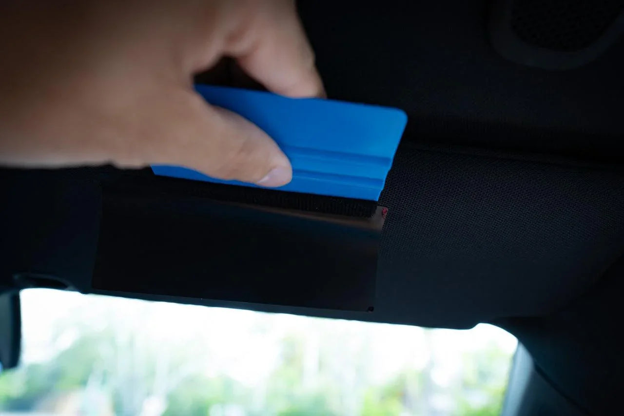 Sun Visor Air Bag Warning Overlays - 2023+ Integra StickerFab