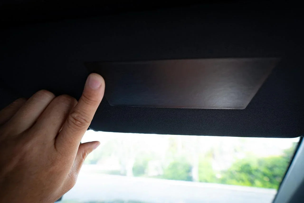 Sun Visor Air Bag Warning Overlays - 2023+ Integra StickerFab