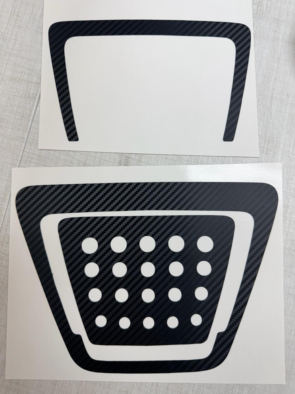 Carbon Fiber Reverse Lamp Overlay - 2020+ Supra StickerFab