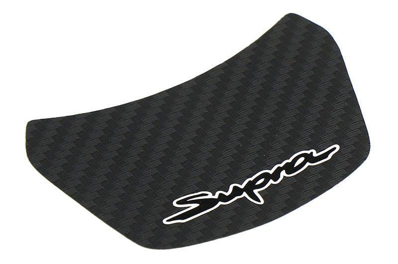 "Supra" Steering Wheel Trim Overlay (Lower) - 2020+ Supra StickerFab