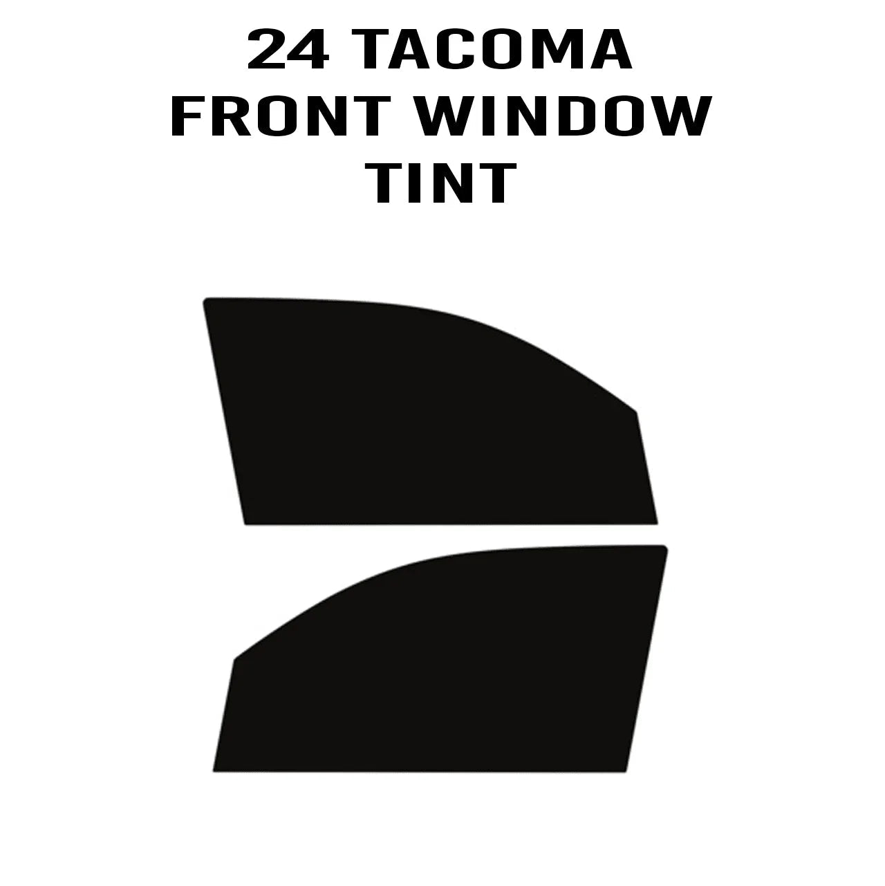 DIY Window Tint Kit - 2024+ Tacoma Double Cab StickerFab