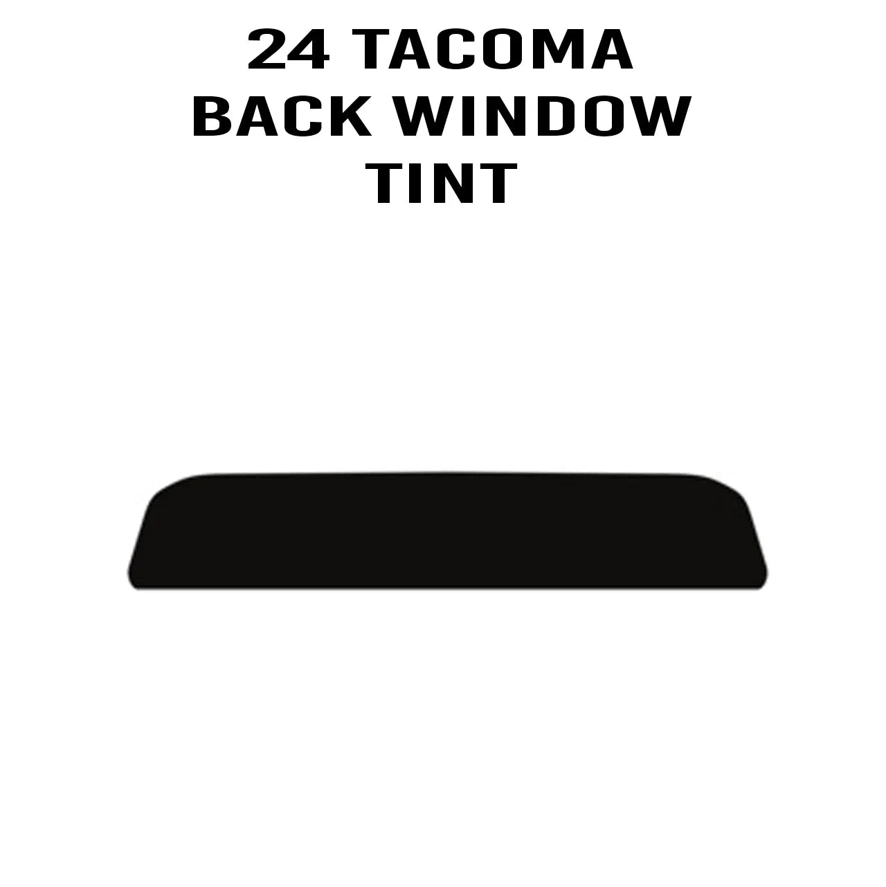 DIY Window Tint Kit - 2024+ Tacoma Double Cab StickerFab
