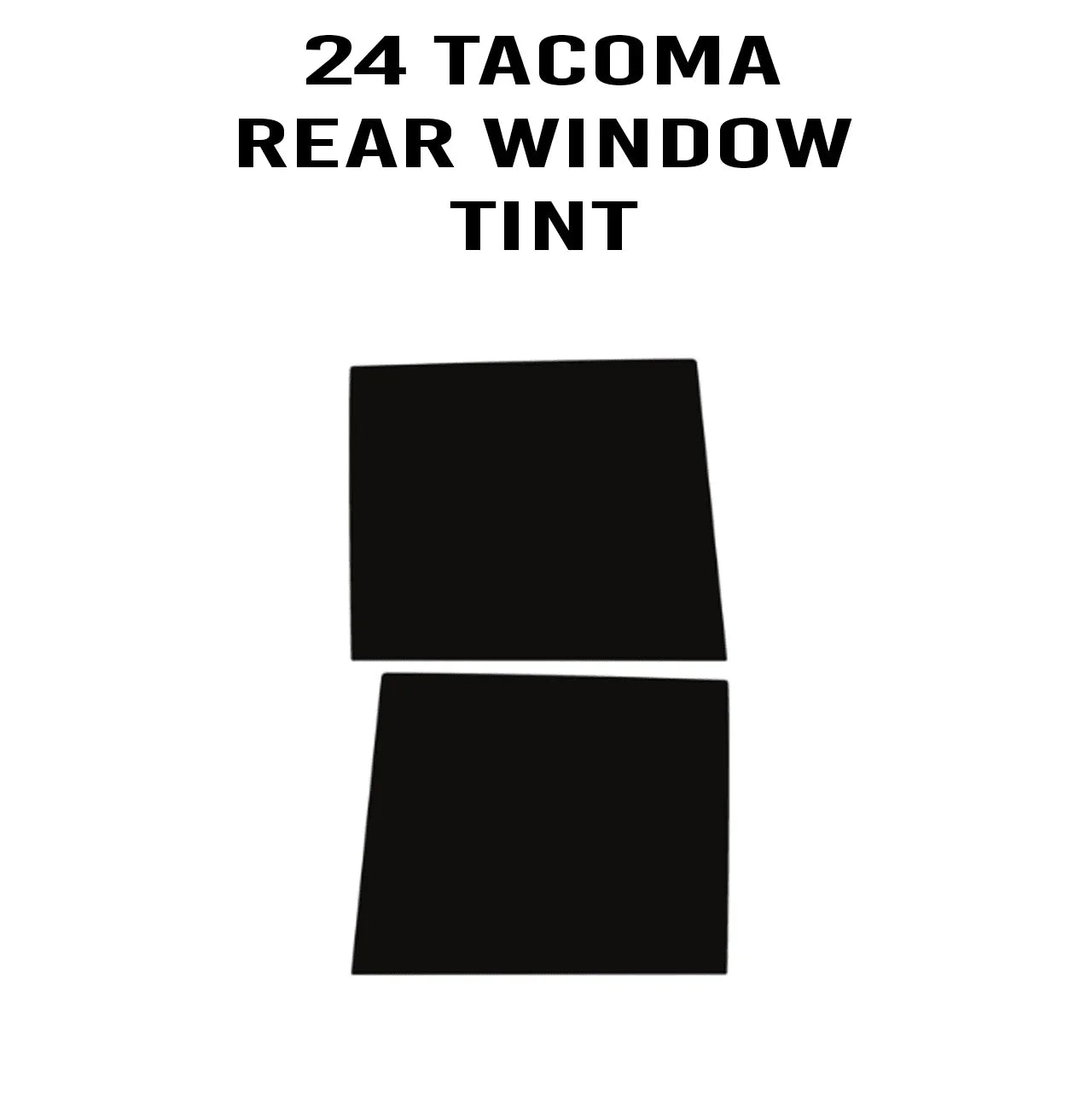 DIY Window Tint Kit - 2024+ Tacoma Double Cab StickerFab
