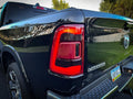 Tail Light Overlays - 2019-2022 RAM 1500 (w/ Blind Spot and Cross Path Detection) StickerFab