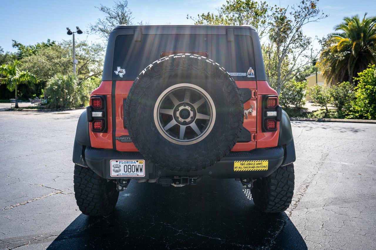 Tailgate Side Edge Guard Protection Film (PPF) - 2021+ Bronco StickerFab