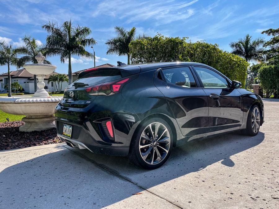 Taillight Overlays - 2018-2022 Hyundai Veloster StickerFab
