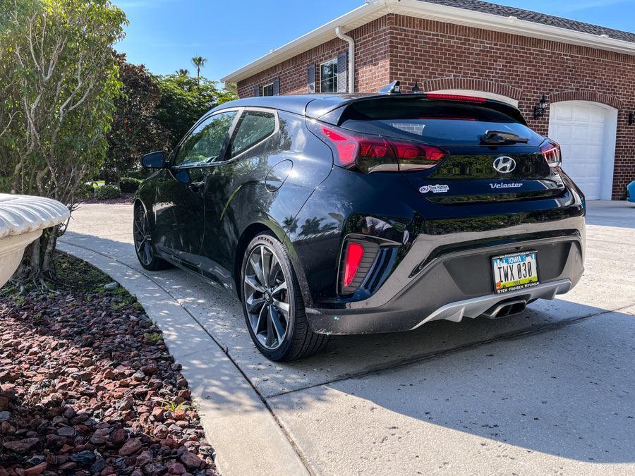 Taillight Overlays - 2018-2022 Hyundai Veloster StickerFab