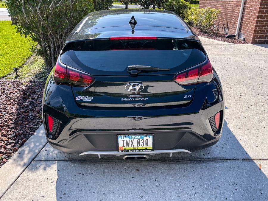 Taillight Overlays - 2018-2022 Hyundai Veloster StickerFab