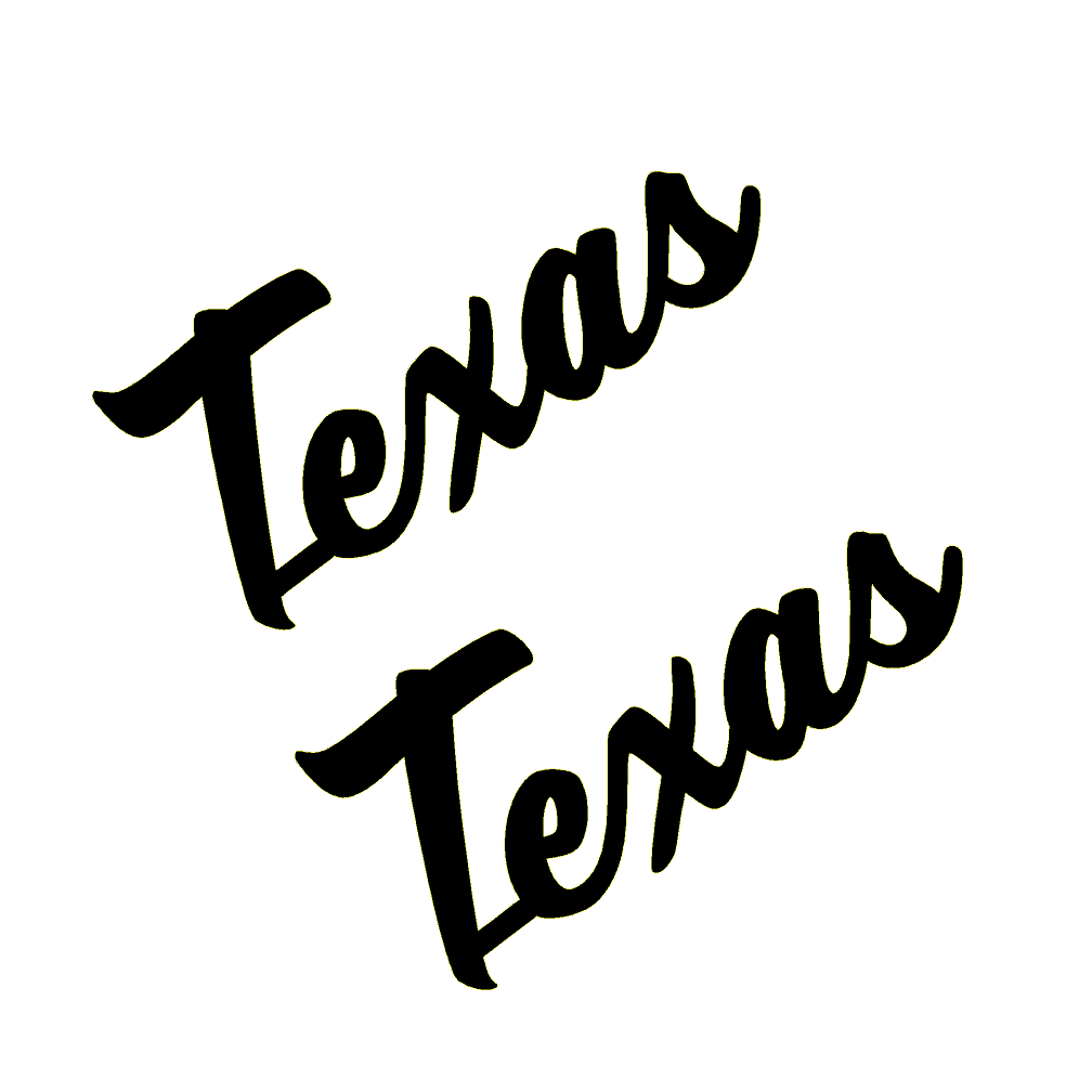 Cursive Fender Emblems (Moab, Texas, Lucky, Florida) - Universal StickerFab