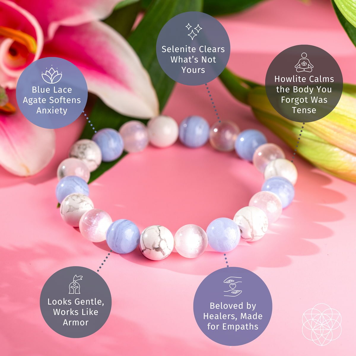 The Empath’s Trio - Daily Reset Bracelet Conscious Items