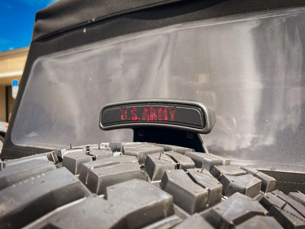 Third Brake Light Overlay - 2021+ Bronco StickerFab