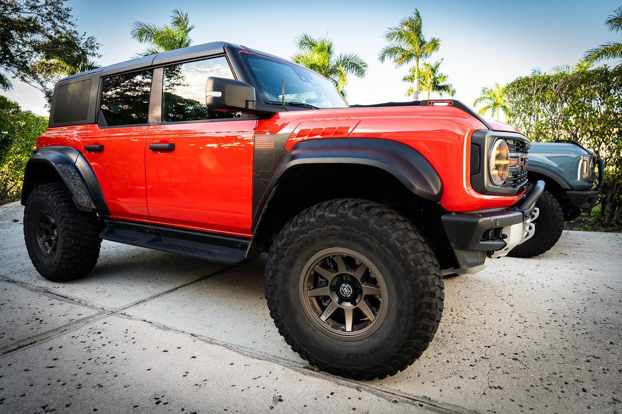 Topo B Pillar Protection Kit - 2021+ Bronco StickerFab