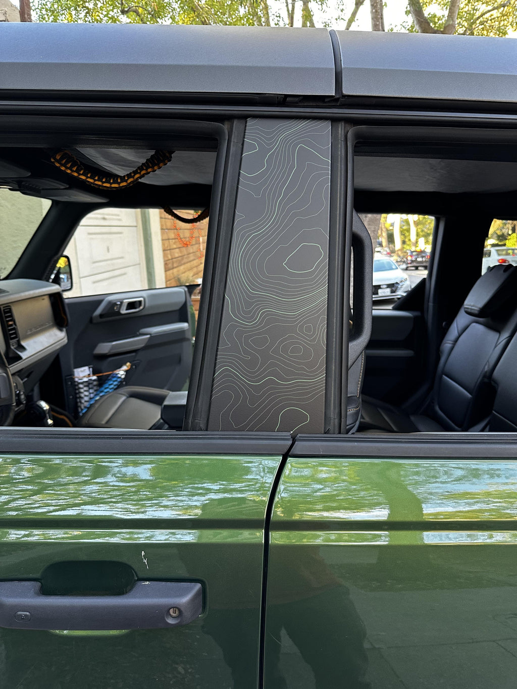 Topo B Pillar Protection Kit - 2021+ Bronco StickerFab