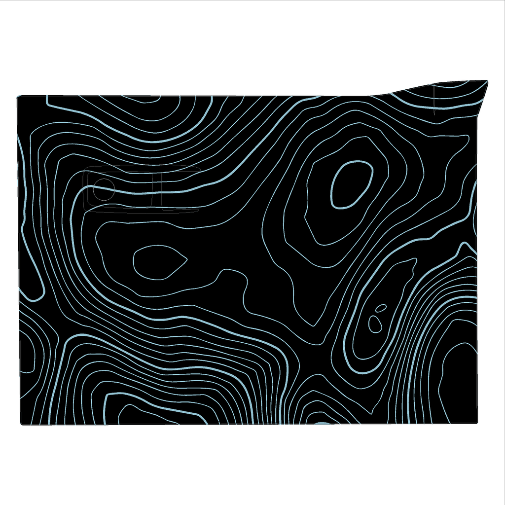Topo Glovebox Overlay Kit (Printed Series) - 2021+ Bronco StickerFab