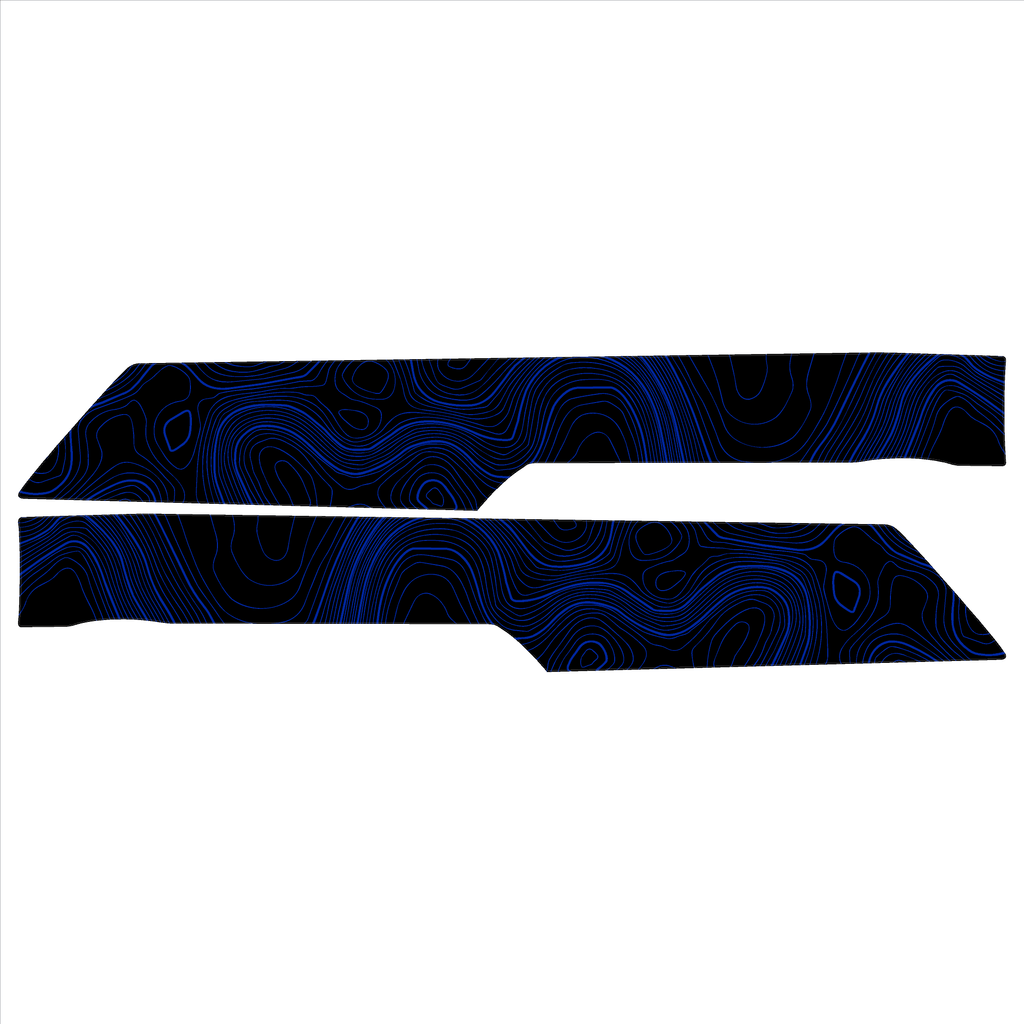 Topo Understeering Panel Overlay (Printed Series) - 2021-2022 Bronco (Type A) StickerFab