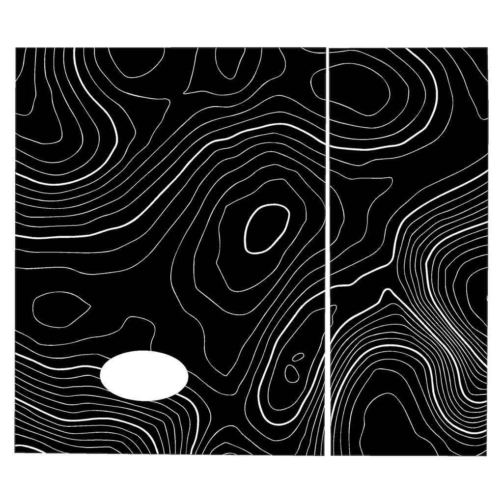 Topo Side Window Panel Overlays - 2020+ Land Rover Defender 110 / 130 StickerFab