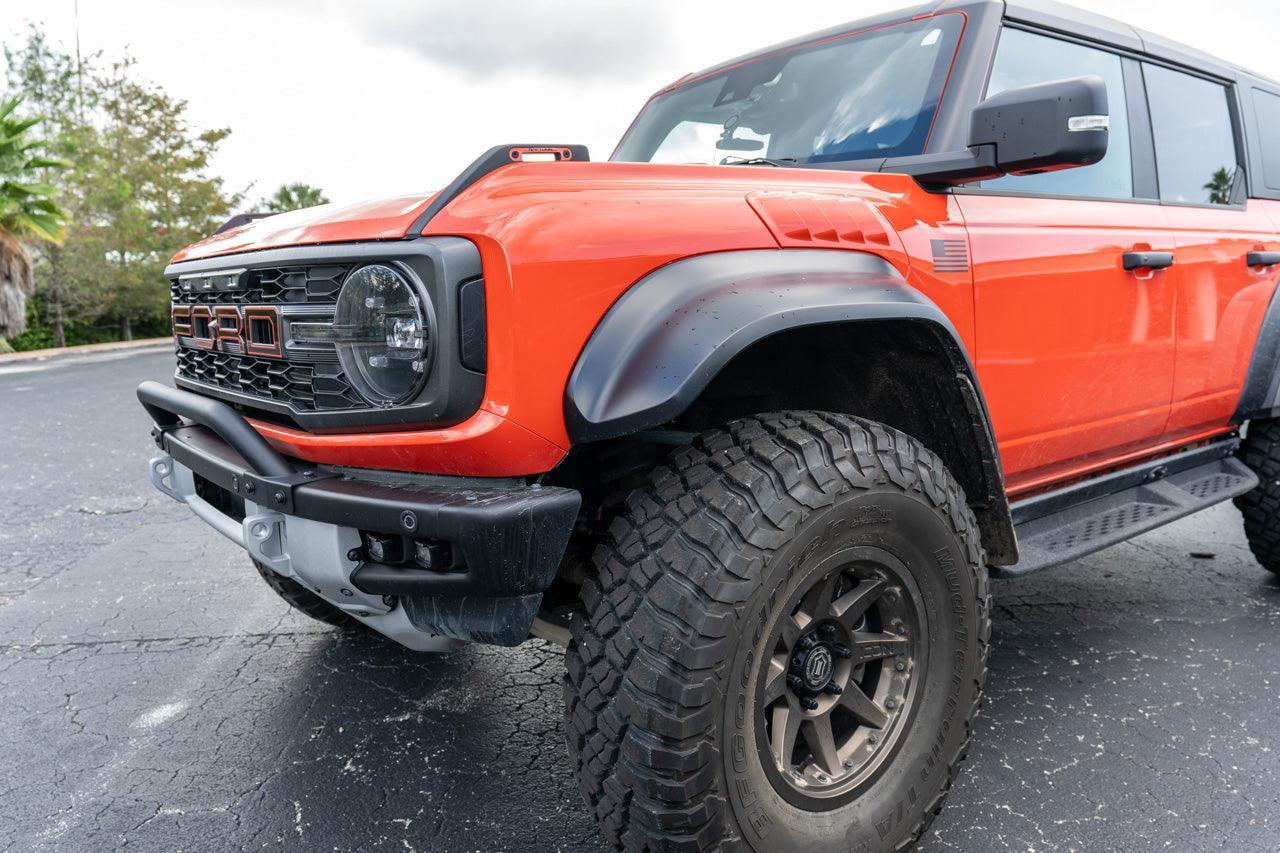 Topo Sidemarker Overlays (Front Only, Printed Series) - 2021+ Bronco (ALL) StickerFab
