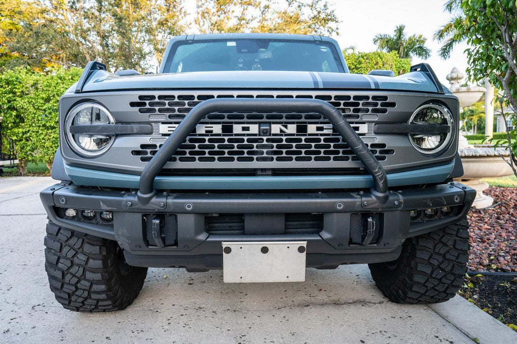 Topo Signature DRL Bar Overlays (Printed Series) - 2021+ Bronco (Signature Headlights) StickerFab