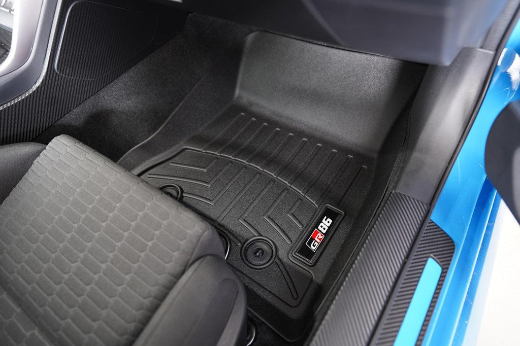 Toyota "GR86" Emblems for Weathertech Floor Mats (Single) StickerFab