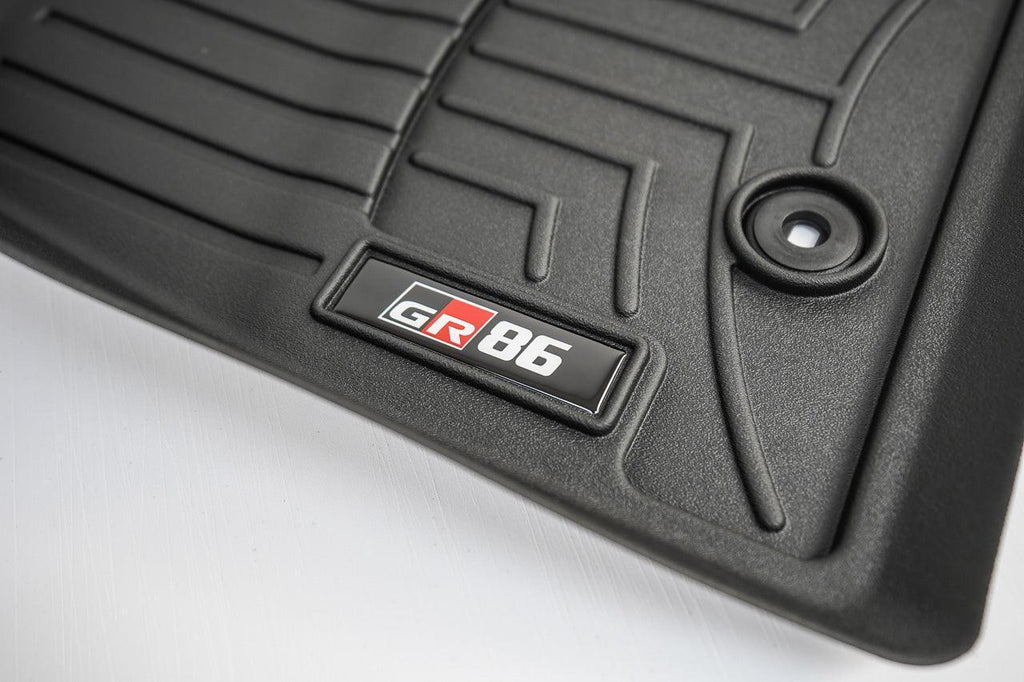 Toyota "GR86" Emblems for Weathertech Floor Mats (Single) StickerFab