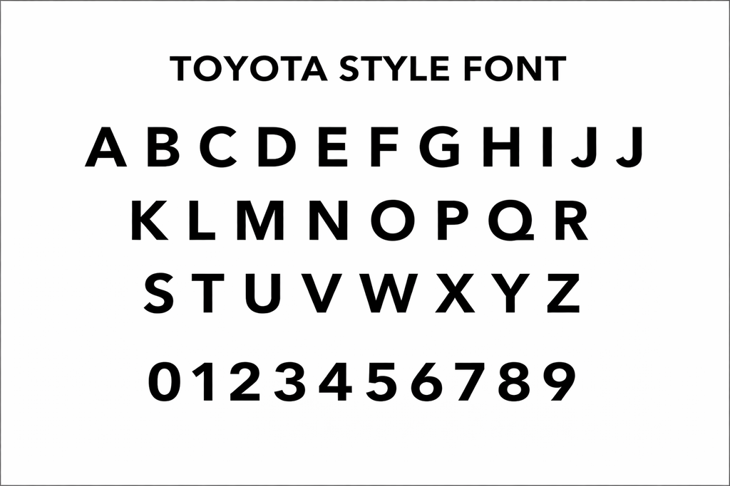 Door Logo Inserts - 2024+ Tacoma / 2025+ 4Runner StickerFab