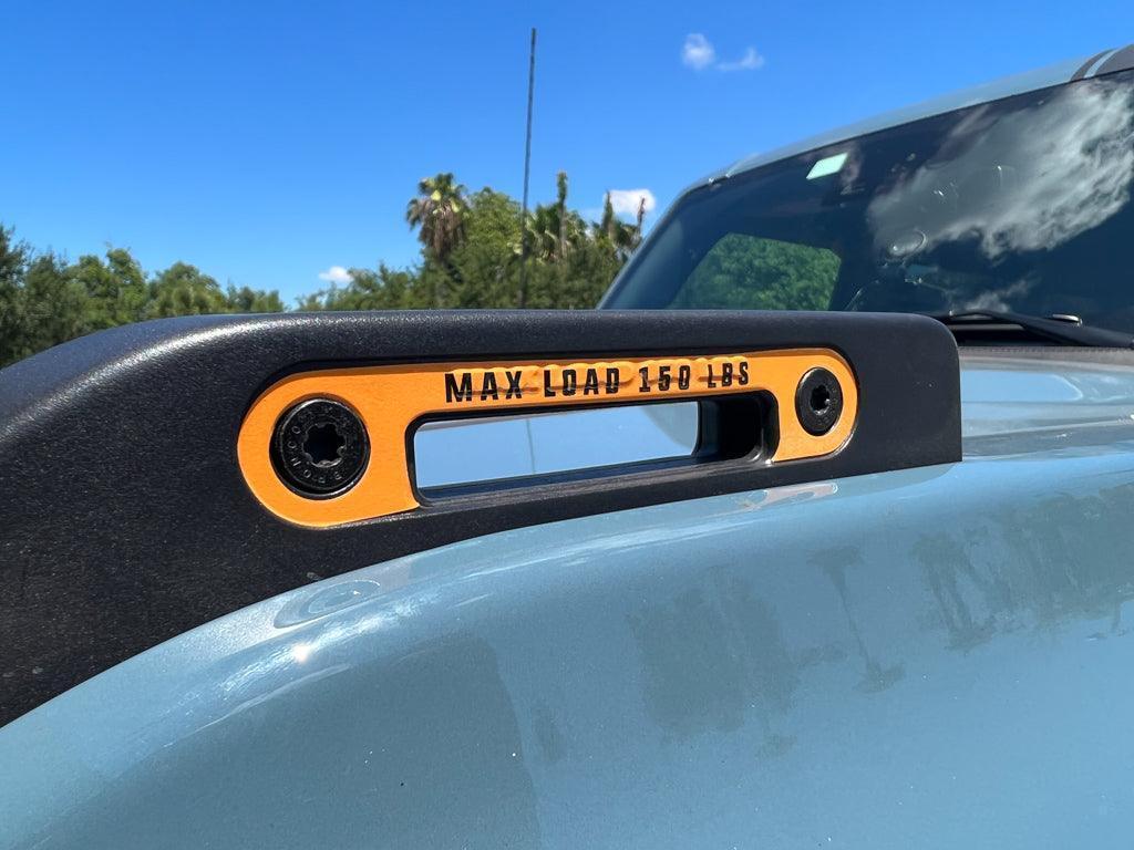 Trail Sight Overlays (Printed Series Vinyl) - 2021+ Bronco StickerFab