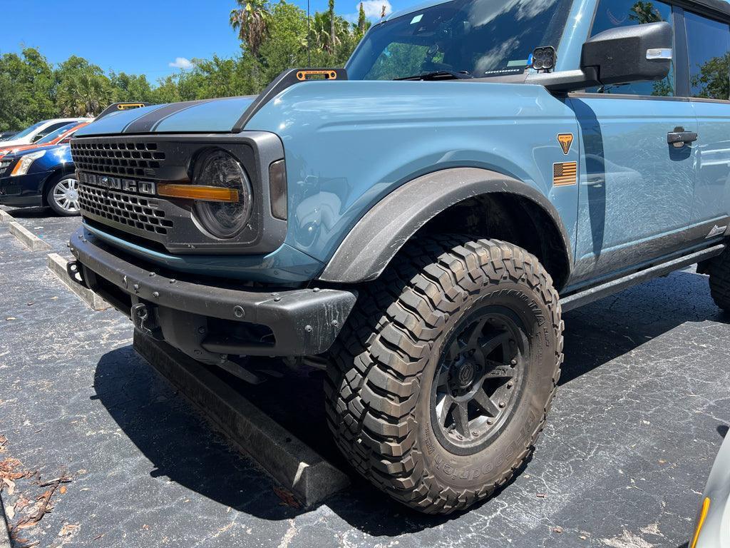 Trail Sight Overlays (Printed Series Vinyl) - 2021+ Bronco StickerFab