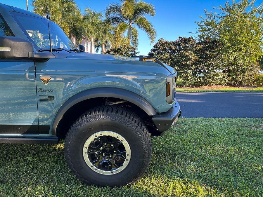 Trail Sight Overlays (Standard Vinyl) - 2021+ Bronco StickerFab