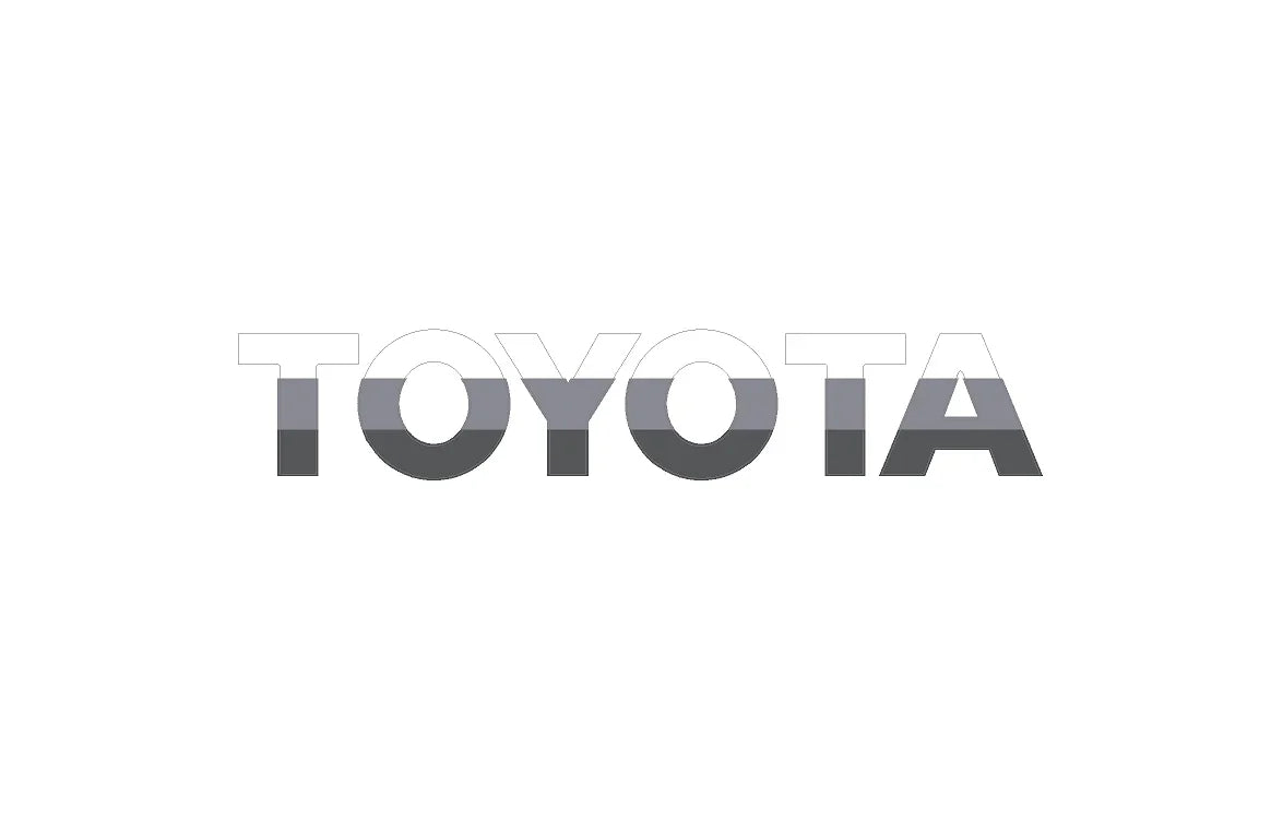 TOYOTA Front Grille Emblem Kit - 2024+ Land Cruiser / 07-14 FJ Cruiser StickerFab
