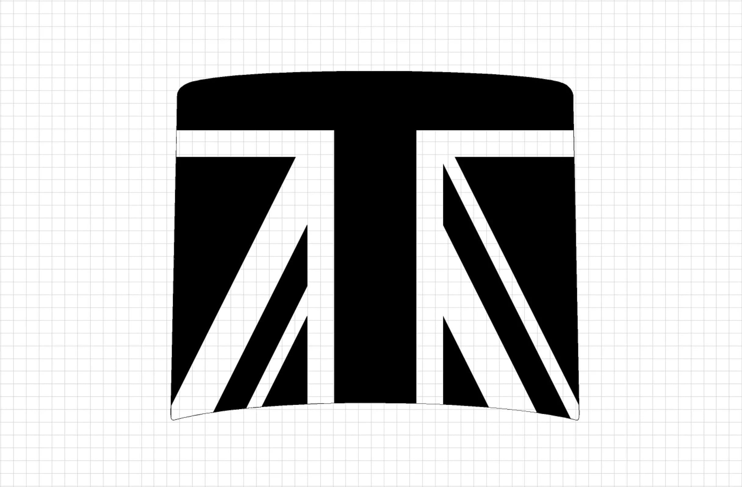 Union Jack Hood / Bonnet Decal Overlay (Matte Black) - 2020+ Land Rover Defender 90 & 110 StickerFab