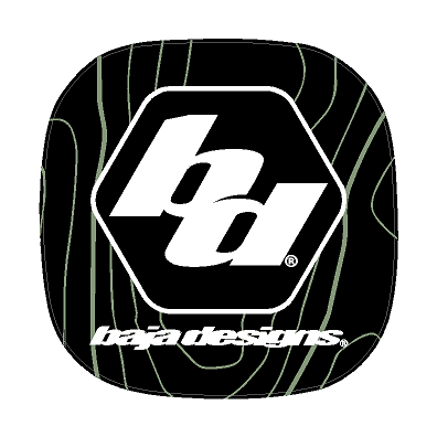 Baja Designs XL Topo Light Cover Overlays  - Universal StickerFab