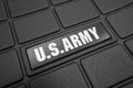 US Military Logo Emblem for Weathertech All Weather Floor Mats (Metal Etched) - Universal StickerFab