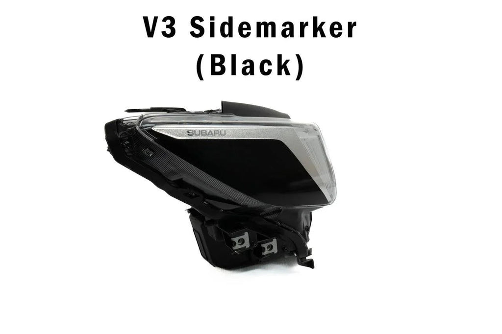 V1 V2 V3 Headlight / Front Sidemarker Overlays fits 2022+ WRX StickerFab