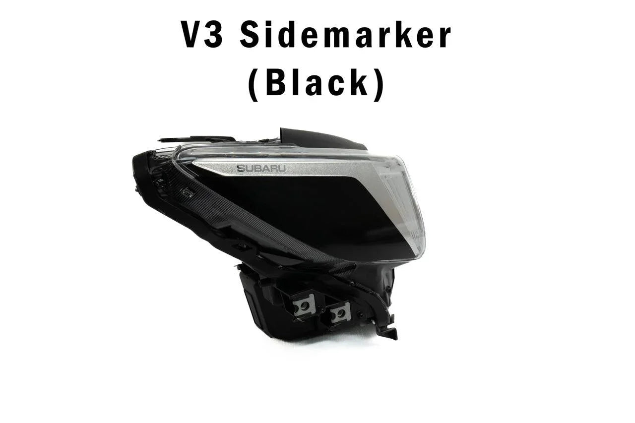 V1 V2 V3 Headlight / Front Sidemarker Overlays fits 2022+ WRX StickerFab