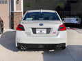 V2 License Plate Panel Black Out Overlay - 2015-2020 Subaru WRX / STI StickerFab