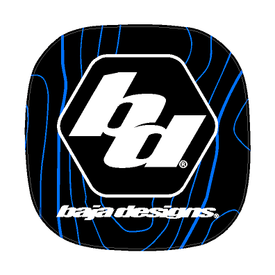 Baja Designs XL Topo Light Cover Overlays  - Universal StickerFab