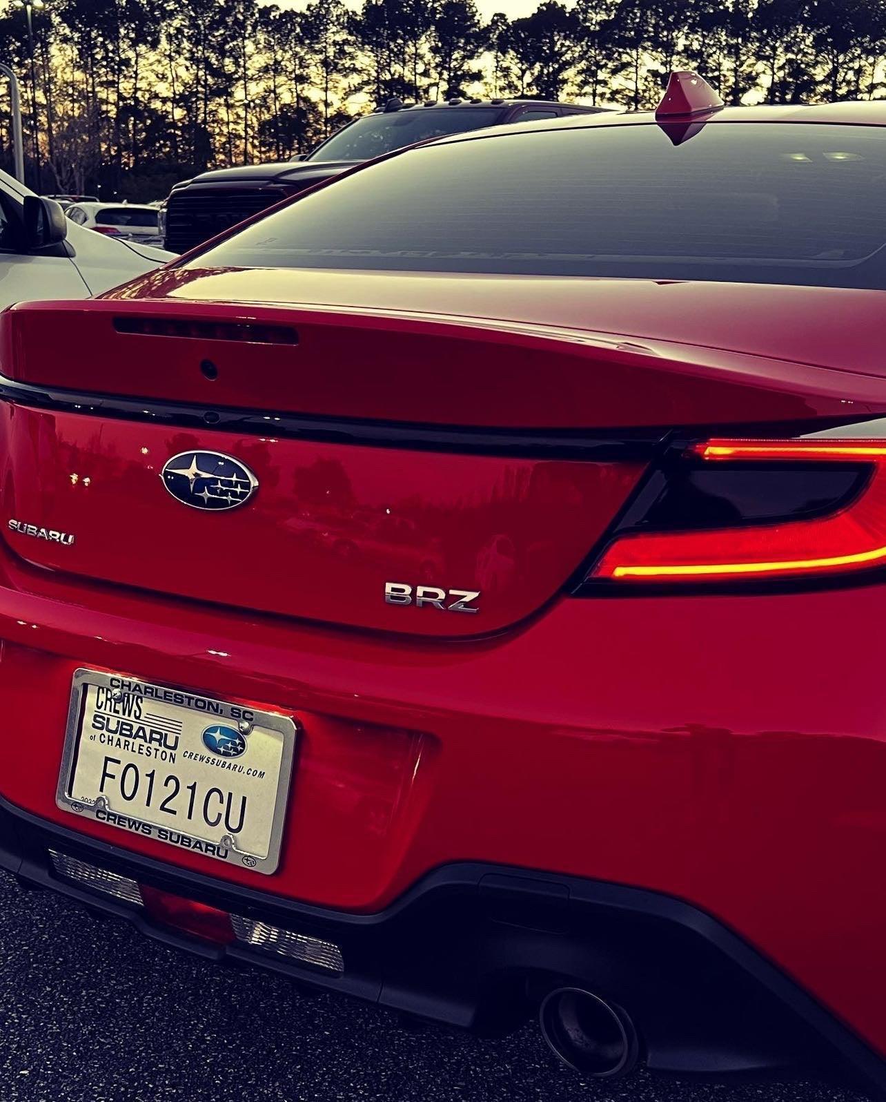 Version 1.0 Tail Light Overlays fits 2022+ BRZ / GR86 StickerFab