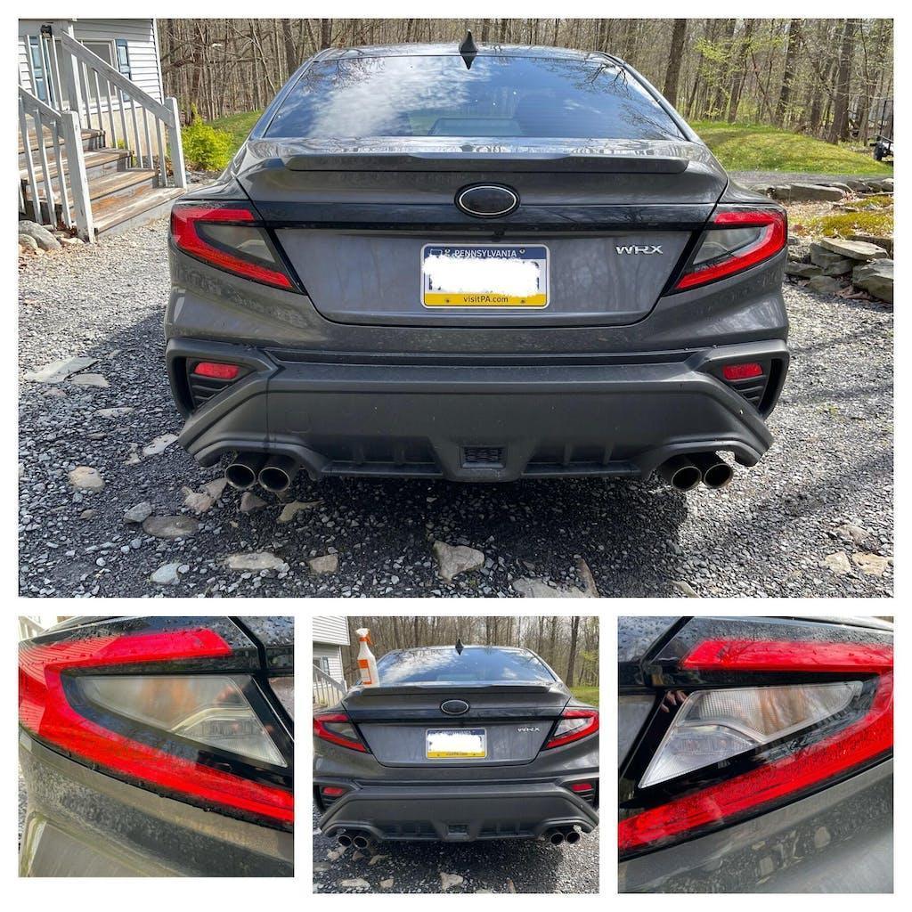 Version 1.0 Tail Light Overlays fits 2022+ WRX StickerFab