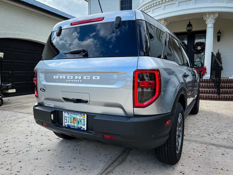 Version 1 Tail Light Overlays - 2021+ Bronco Sport StickerFab
