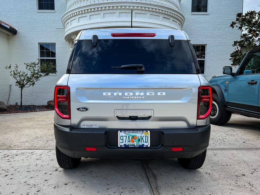 Version 1 Tail Light Overlays - 2021+ Bronco Sport StickerFab