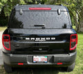 Version 1 Tail Light Overlays - 2021+ Bronco Sport StickerFab