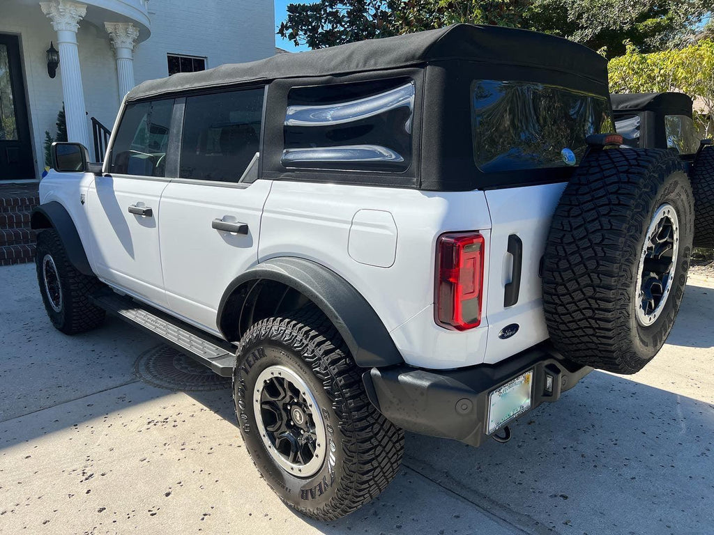 Version 1H Tail Light Overlays - 2021+ Bronco (w/ Halogen Taillights) StickerFab