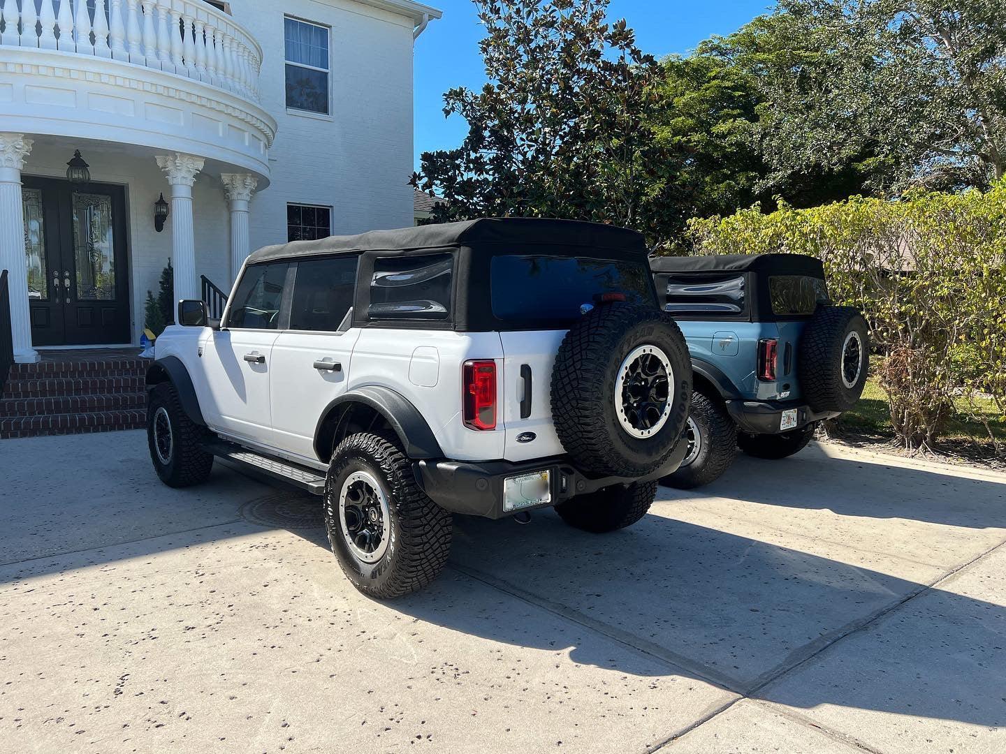 Version 1H Tail Light Overlays - 2021+ Bronco (w/ Halogen Taillights) StickerFab