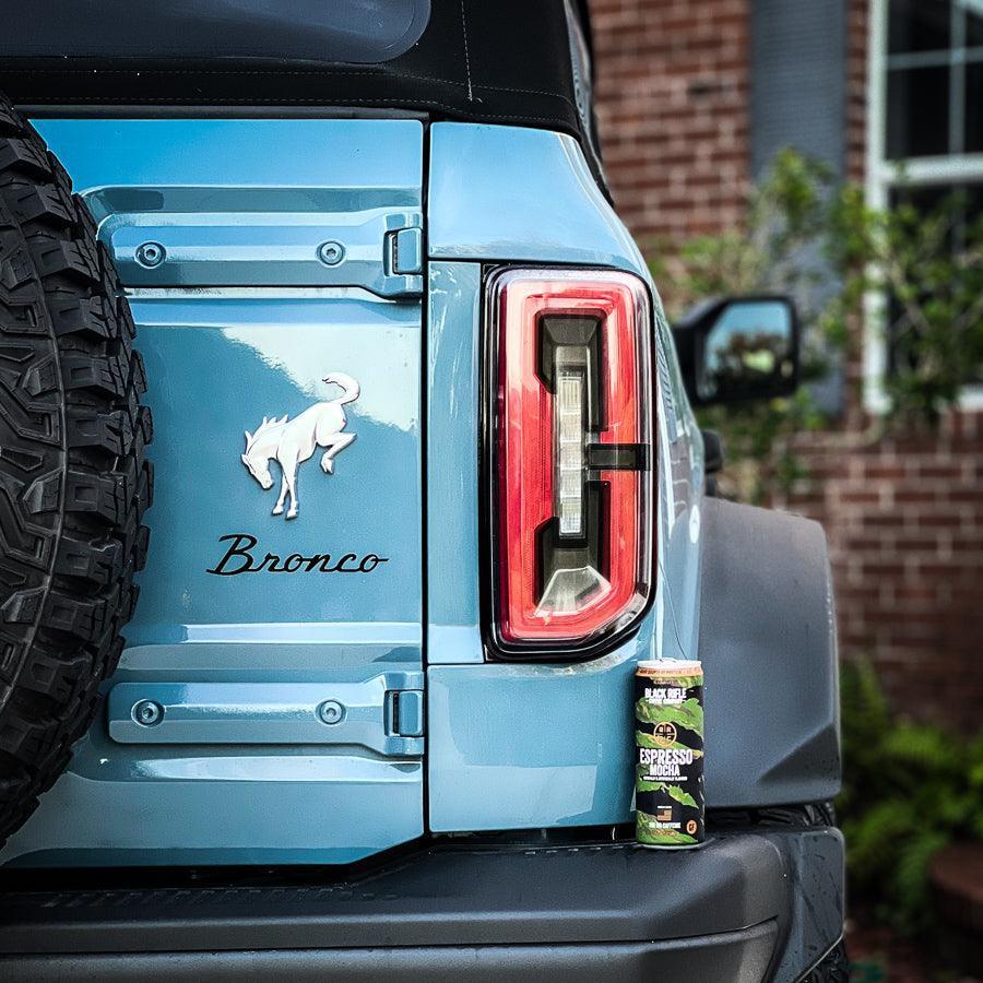 Version 1L Tail Light Overlays - 2021+ Bronco (w/ LED Taillights) StickerFab