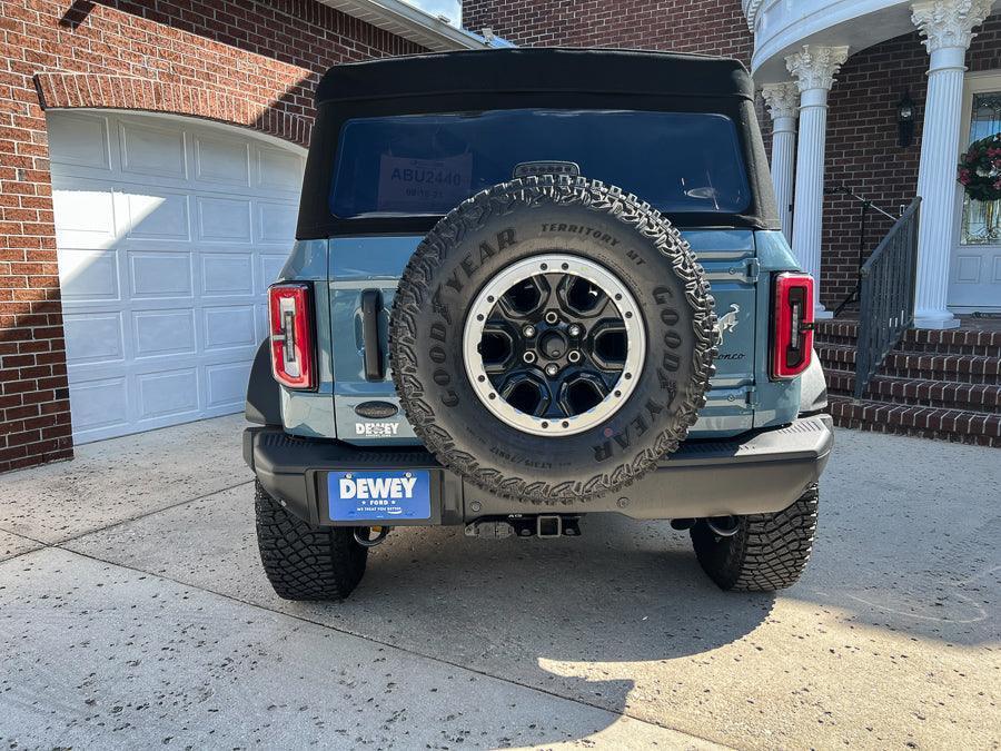 Version 1L Tail Light Overlays - 2021+ Bronco (w/ LED Taillights) StickerFab